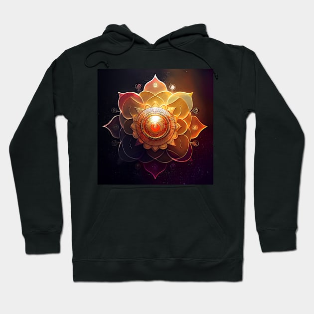 Manipura Chakra Hoodie by Digitalys Studios